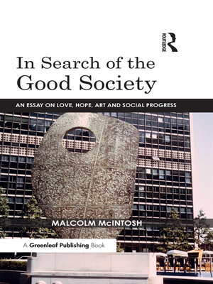 cover image of In Search of the Good Society